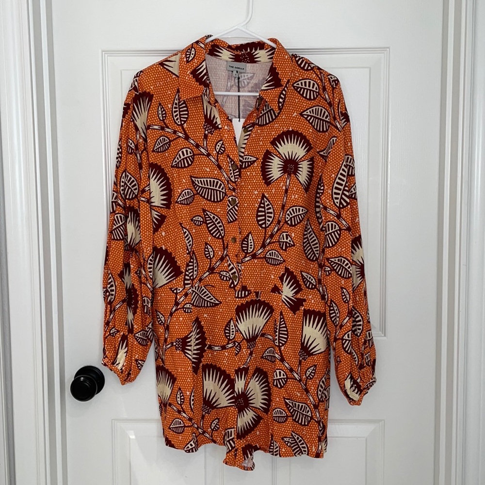 The Odells Rory Romper NWT size small - Anthropologie